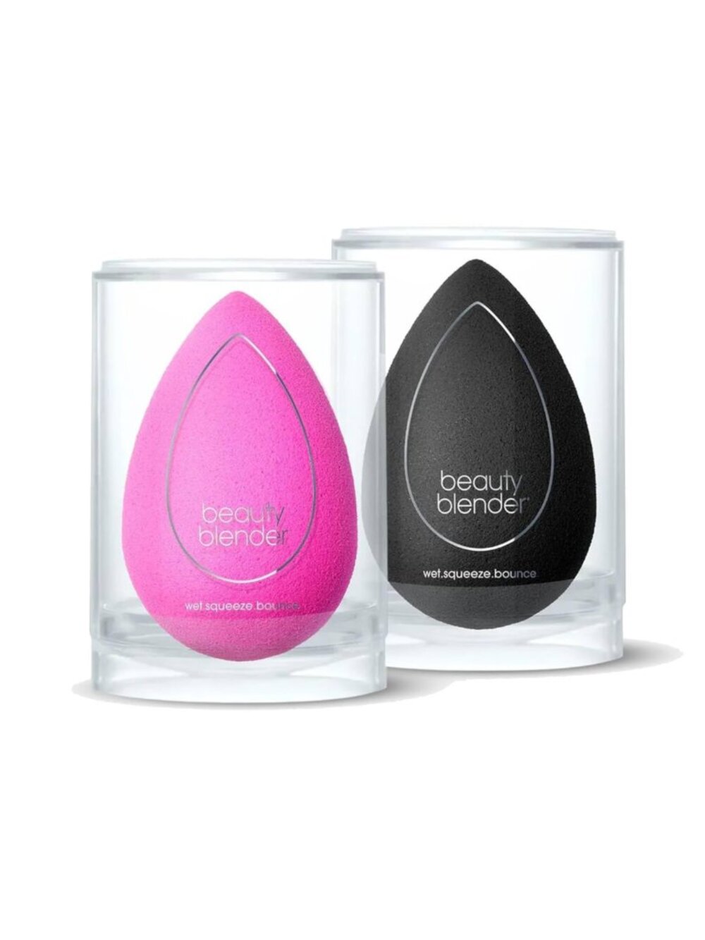 Makeup Blender Sponge Set of 2 Super-Soft Foam Washable Reusable